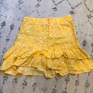 Flowy Yellow Skirt